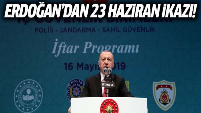 Erdoğan: 23 Hazirandan önce herkesin bulunduğu makama uygun davranmasını istiyorum