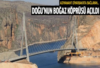 Erdoğan, Adıyaman'ı Diyarbakır'a bağlayan Nissibi Köprüsü'nün açılışını yaptı