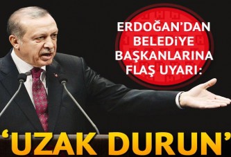 Erdoğan, belediye başkanlarını uyardı: Lüks yaşamdan uzak durun