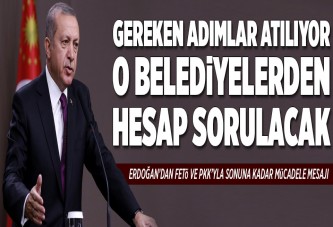 Erdoğan: "Bu topraklardan çekip gidecekler"..