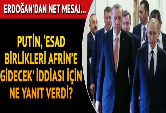 Erdoğan’dan Putin’e Şam uyarısı: Sonuçları ağır olur