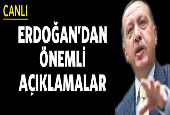 Erdoğan konuşuyor (CANLI)