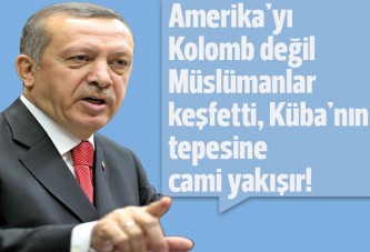 Erdoğan: Küba'nın tepesine cami yakışır!
