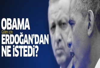 Erdoğan, Obama ile görüşmesinin ayrıntılarını paylaştı