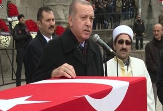 Erdoğan şehit askere bu sözlerle veda etti