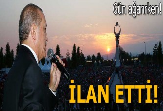 Erdoğan: Selam olsun tanka karşı duranlara.