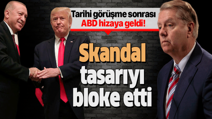 Erdoğan-Trump görüşmesi sonrası ABD geri adım attı! Senatör Graham, Ermeni tasarısını bloke etti.