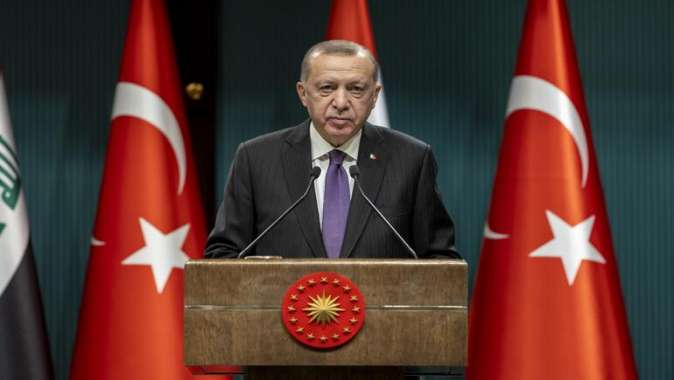 Erdoğan ve Irak Başbakanı Kazımiden ortak mesaj