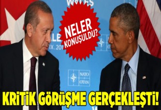 Erdoğan ve Obama görüşmesi gerçekleşti