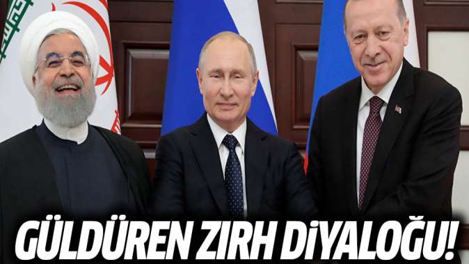 Erdoğan ve Putinin güldüren zırh diyaloğu!