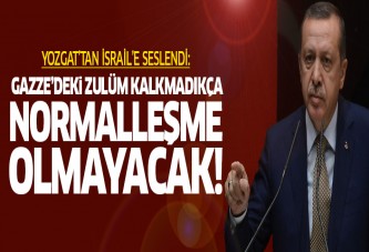 Erdoğan Yozgat'ta iftar programında konuştu