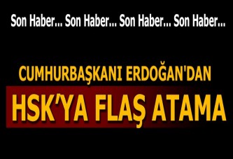 Erdoğan'dan HSK'ya atama