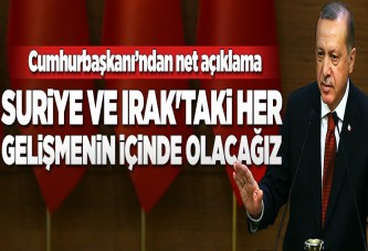 Erdoğan'dan önemli açıklamalar.