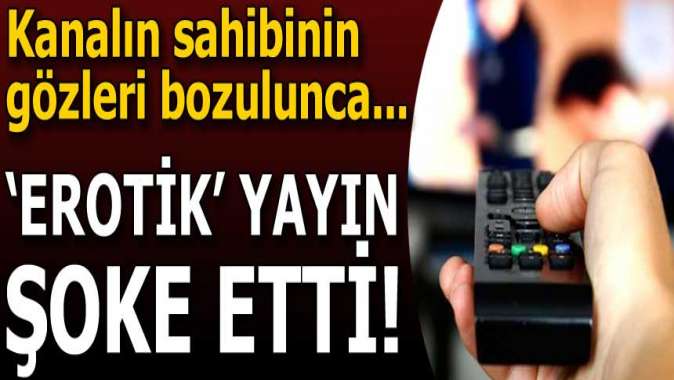 Erotik yayınla dolandırıldı