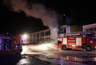 Eskişehir'de yağ deposunda patlama