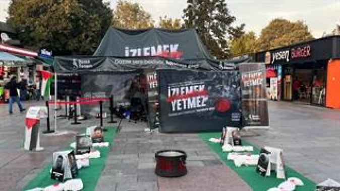 Eyüpsultan’da Gazze İçin Anlamlı Etkinlik