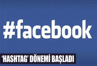 Facebook'ta 'hashtag' dönemi başladı