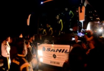 Fenerbahçe yola zırhlı araç ile devam etti