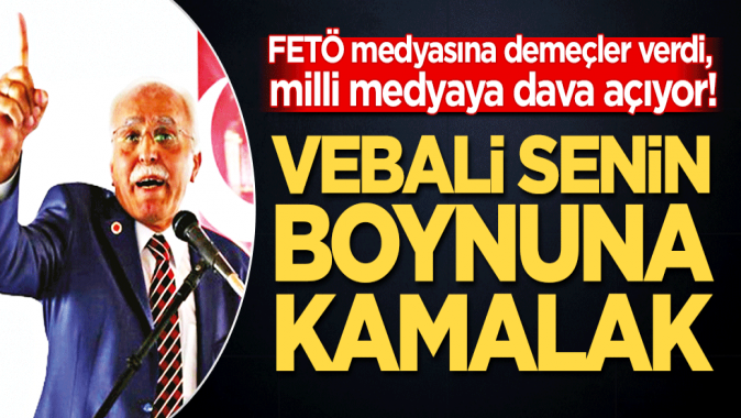 FETÖ medyasına demeçler verdi, milli medyaya dava açıyor!