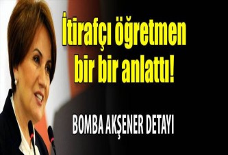 FETÖ'cü öğretmenlere "Akşener"li motivasyon