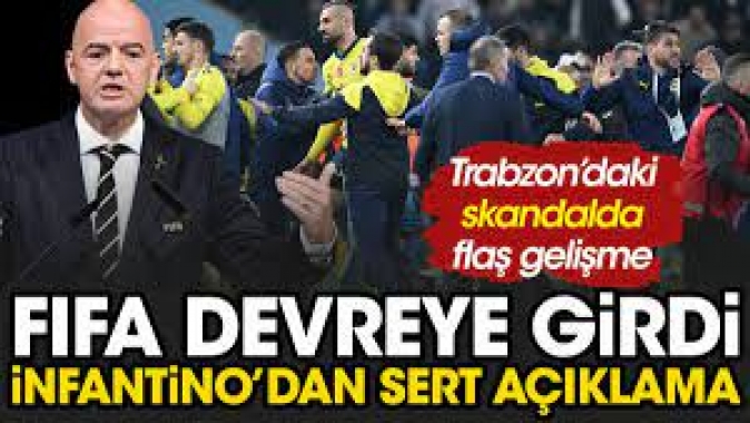 FIFAdan Trabzonspor - Fenerbahçe açıklaması