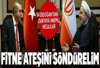Fitne ateşini söndürelim.