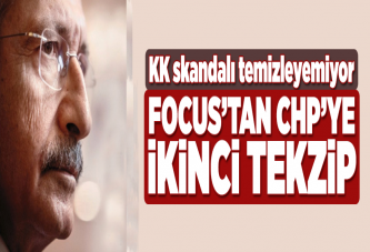 Focus'tan CHP'ye ikinci tekzip.