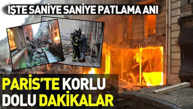 Fransanın başkenti Pariste patlama