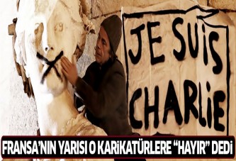 Fransa'nın yarısı Hz. Muhammed karikatürlerine karşı