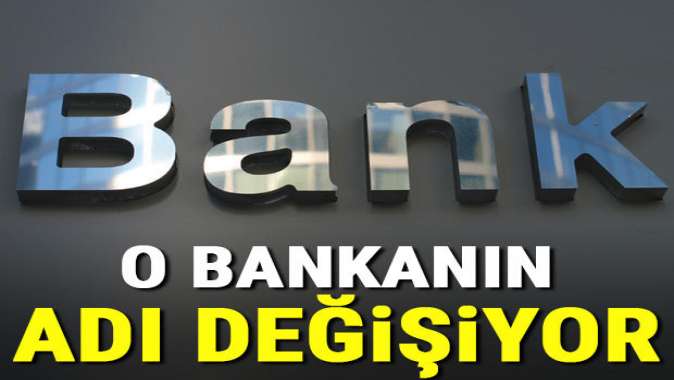 Garanti Bankasının unvanı değişiyor