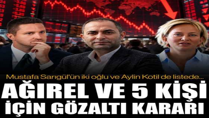Gazeteci Murat Ağırel ve 4 şüpheli gözaltında: