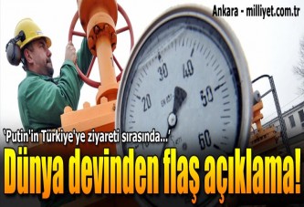 Gazprom'dan jet açıklama