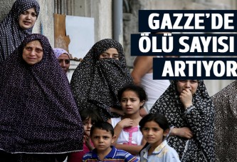 Gazze'de ölü sayısı 333'e ulaştı