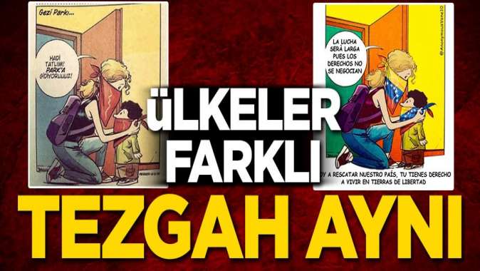 Gezideki oyun şimdi Venezuelada!