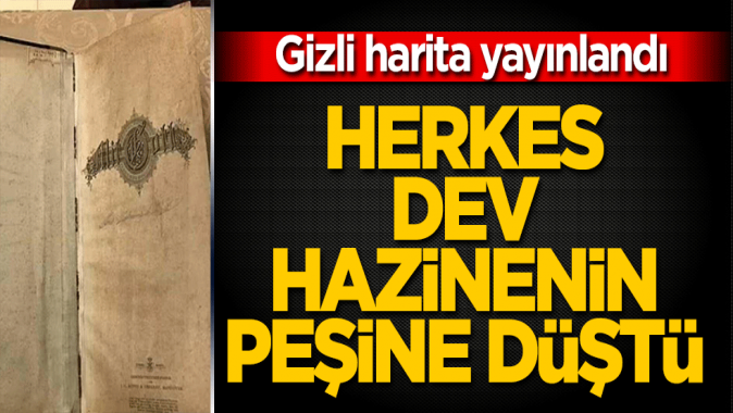 Gizli harita yayınlandı! Herkes dev hazinenin peşine düştü