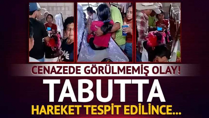 Göğsüm ağrıyor deyip bayıldı: Babası öldü sanıp tabuta koydu! Cenazesinde ayaklanınca...