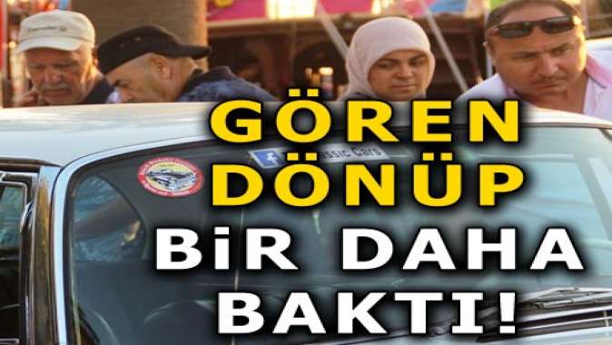 Gören dönüp bir daha baktı! Bodrumda klasik rüzgarı...