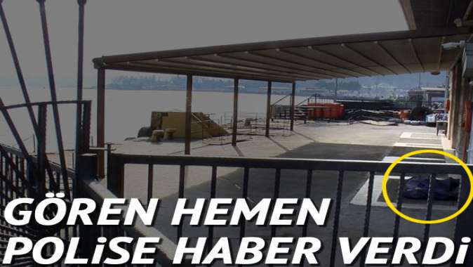 Görenler hemen polise haber verdi! Eminönünde şoke eden görüntü...