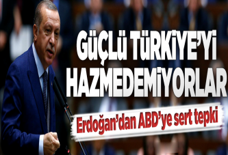 Güçlü Türkiye’yi hazmedemiyorlar.