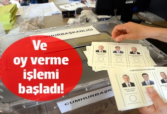 Gümrük kapılarında oy verme işlemi başladı