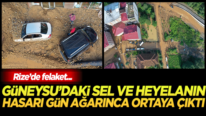 Güneysudaki sel ve heyelanın hasarı gün ağarınca ortaya çıktı