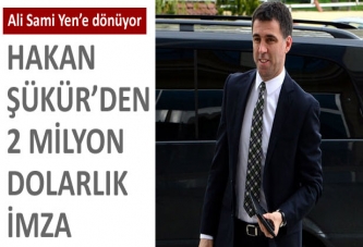 Hakan Şükür'den 2 milyon dolarlık imza