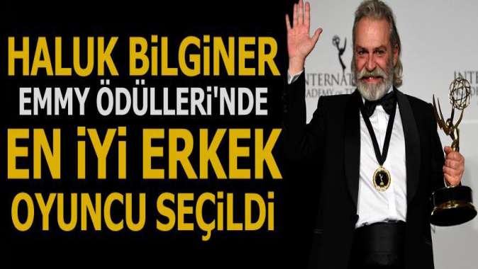 Haluk Bilginer 47. Uluslararası Emmy Ödüllerinde en iyi erkek oyuncu seçildi