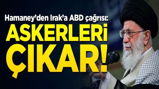 Hamaneyden Iraka ABD çağrısı: Askerleri bir an önce çıkar!