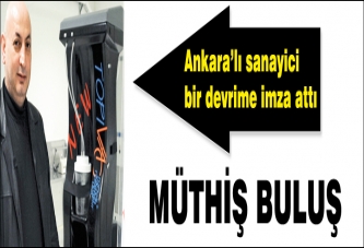 Hasan Tahsin Özbek'ten müthiş buluş