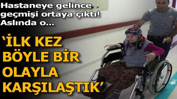 Hastaneye gelince geçmişi ortaya çıktı!