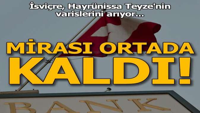 Hayrünissa Teyze öldü! Mirası ortada kaldı