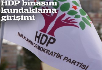 HDP binasını kundaklama girişimi