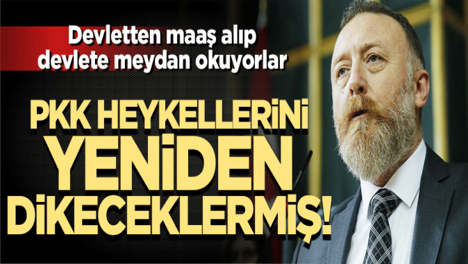 HDPnin seçim vaadi bakın! PKK heykellerini yeniden dikeceklermiş