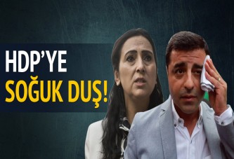 HDP'ye soğuk duş